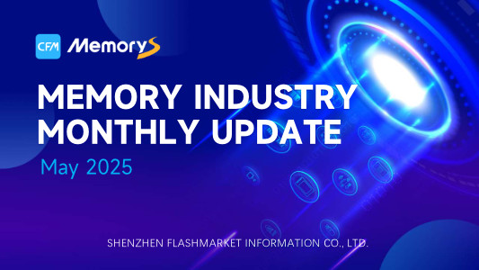 CFM Report - Memory Industry Monthly Update - May 2025